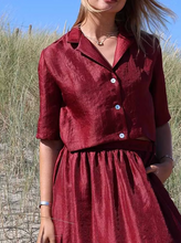 Load image into Gallery viewer, Sil - Bella Bloes - Lurex Bordeaux