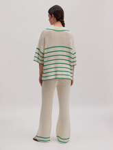 Load image into Gallery viewer, Edited - Debbie Polo - Ecru/Groen
