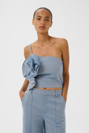 Gestuz - Wendi Top - Dusty Blue