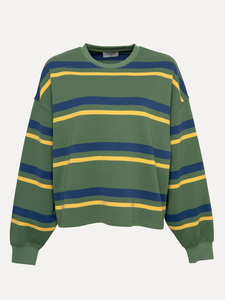 Les Soeurs - Maxime T-shirt - Groen Streep