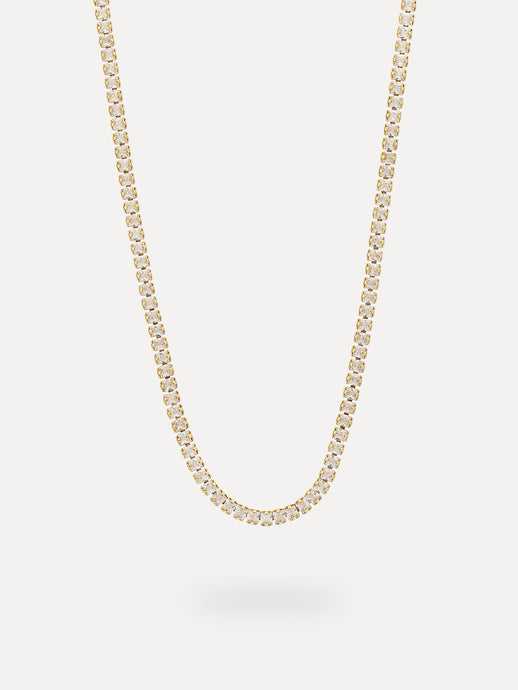 Les Soeurs - Novi Tennis Necklace - Gold