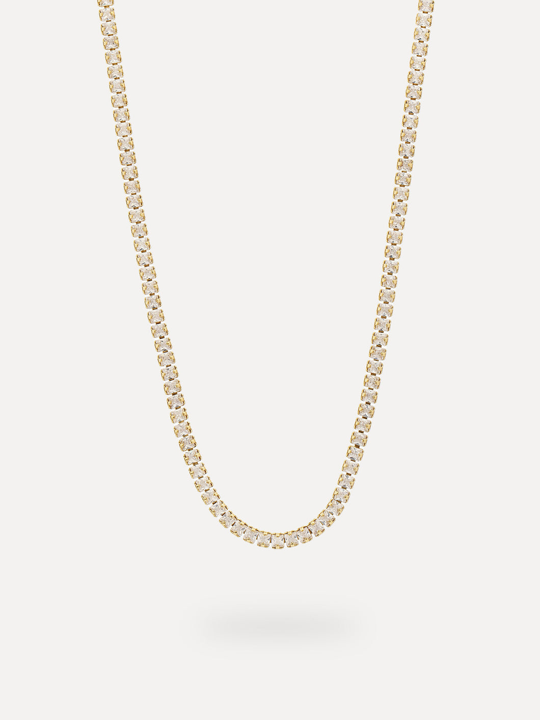 Les Soeurs - Novi Tennis Necklace - Gold