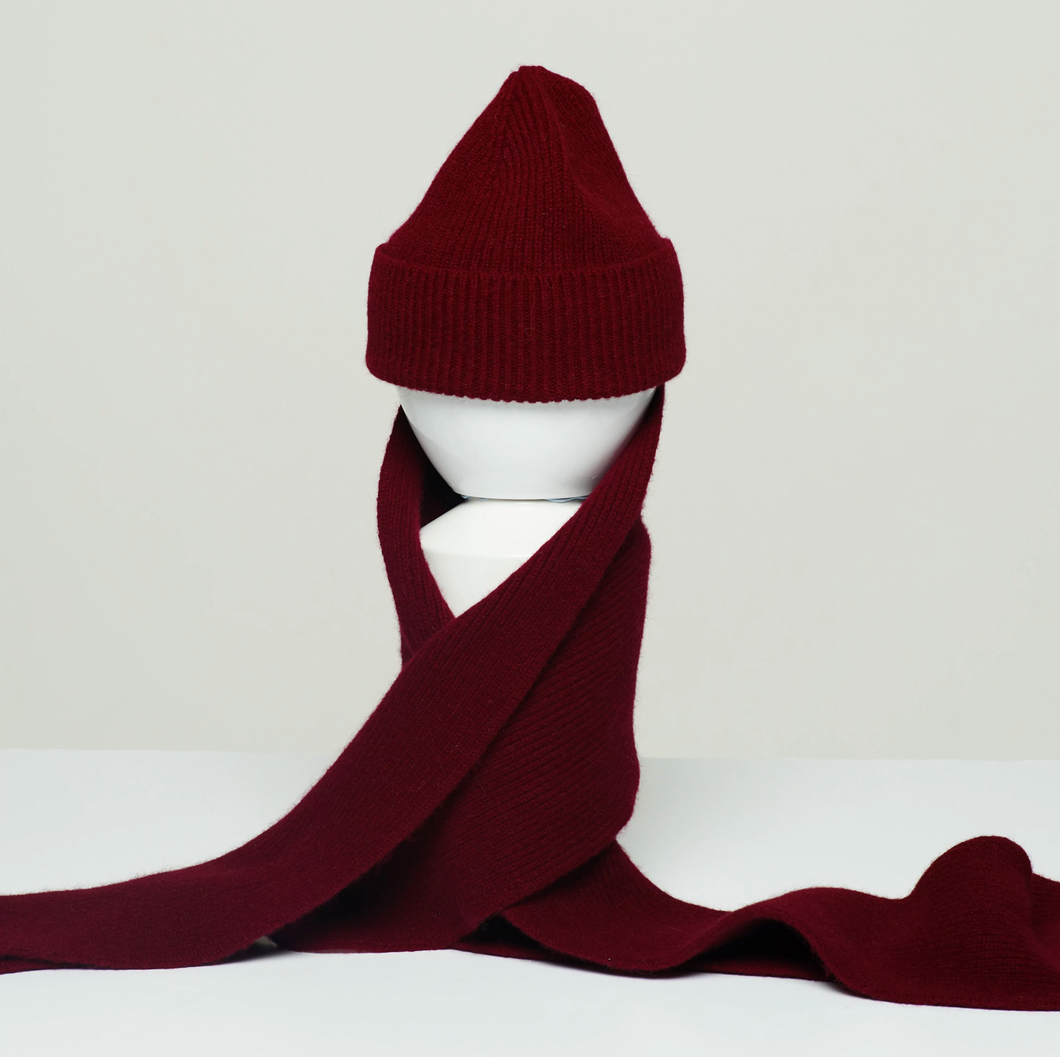 Le Bonnet - Scarf - Wine