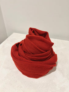 Wool Scarf - Red