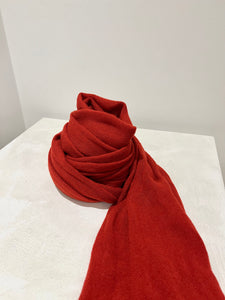 Wool Scarf - Red
