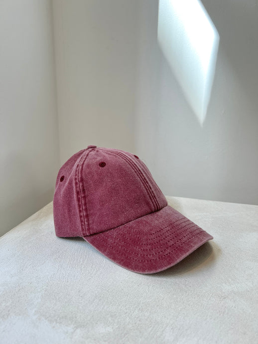 Vintage Cap - Red